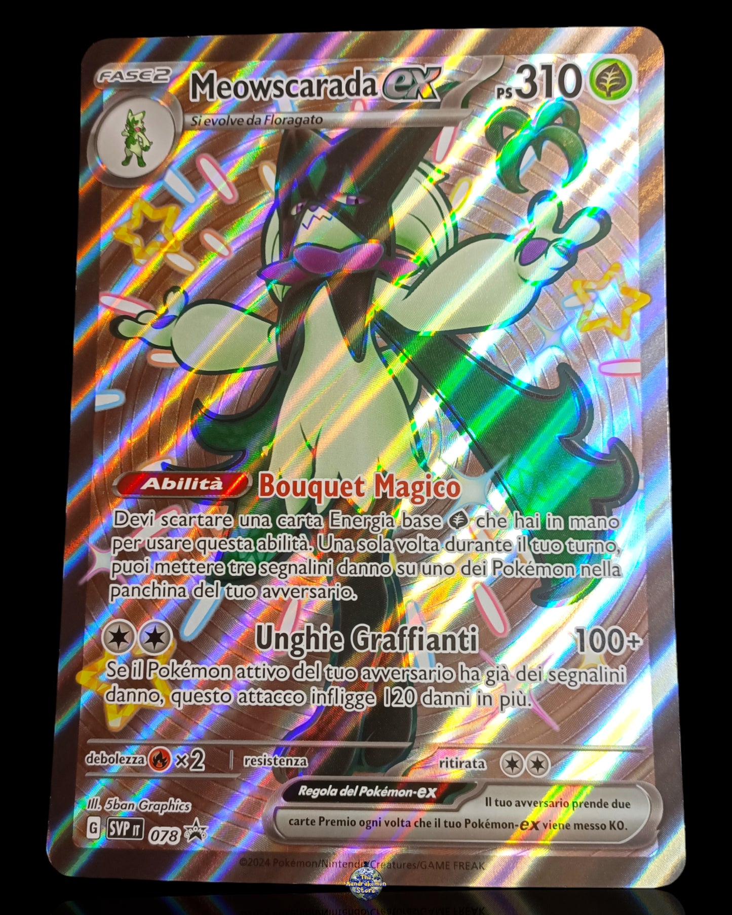 Meowscarada Ex Promo Jumbo