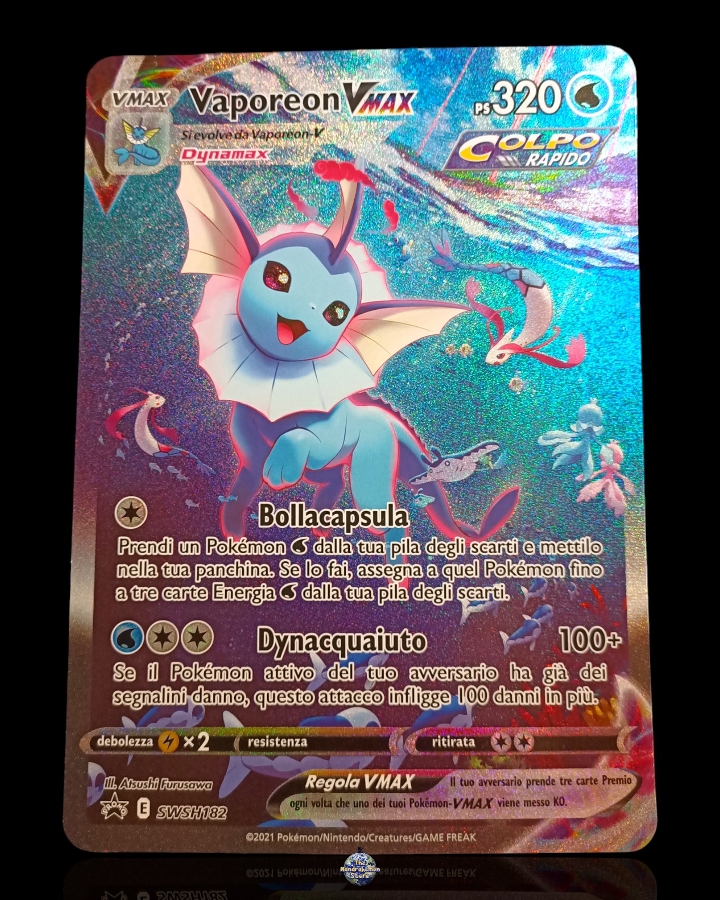 Vaporeon Vmax Promo Jumbo