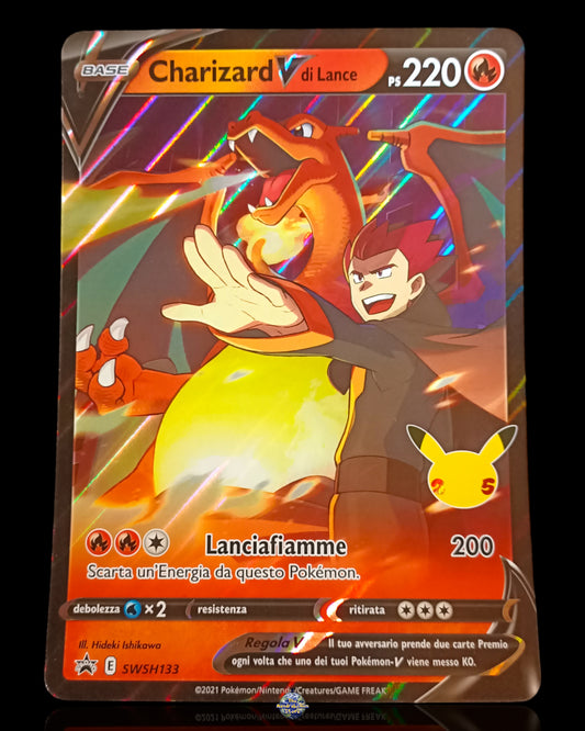 Charizard V di Lance Promo Jumbo