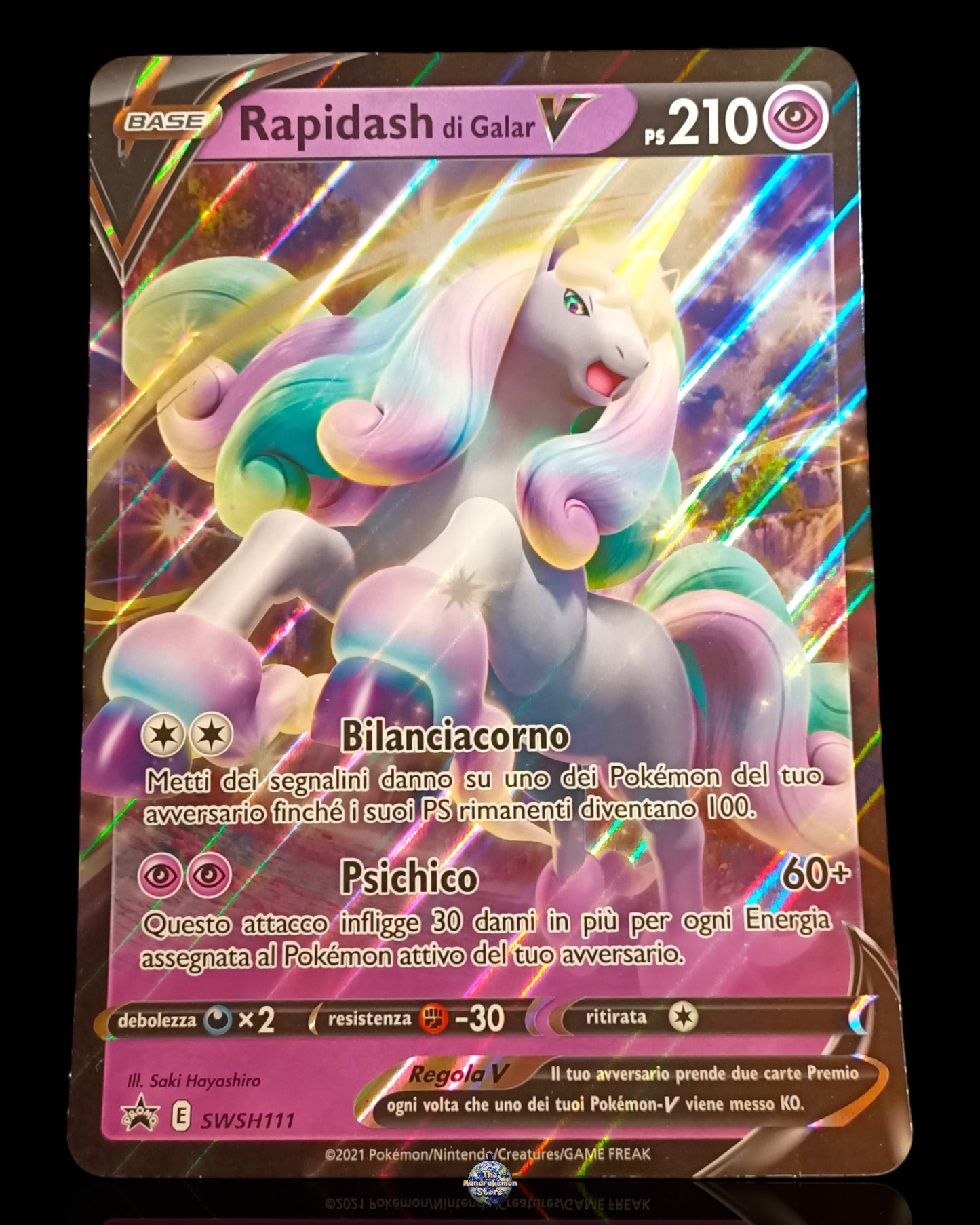 Rapidash di Galar V Promo Jumbo