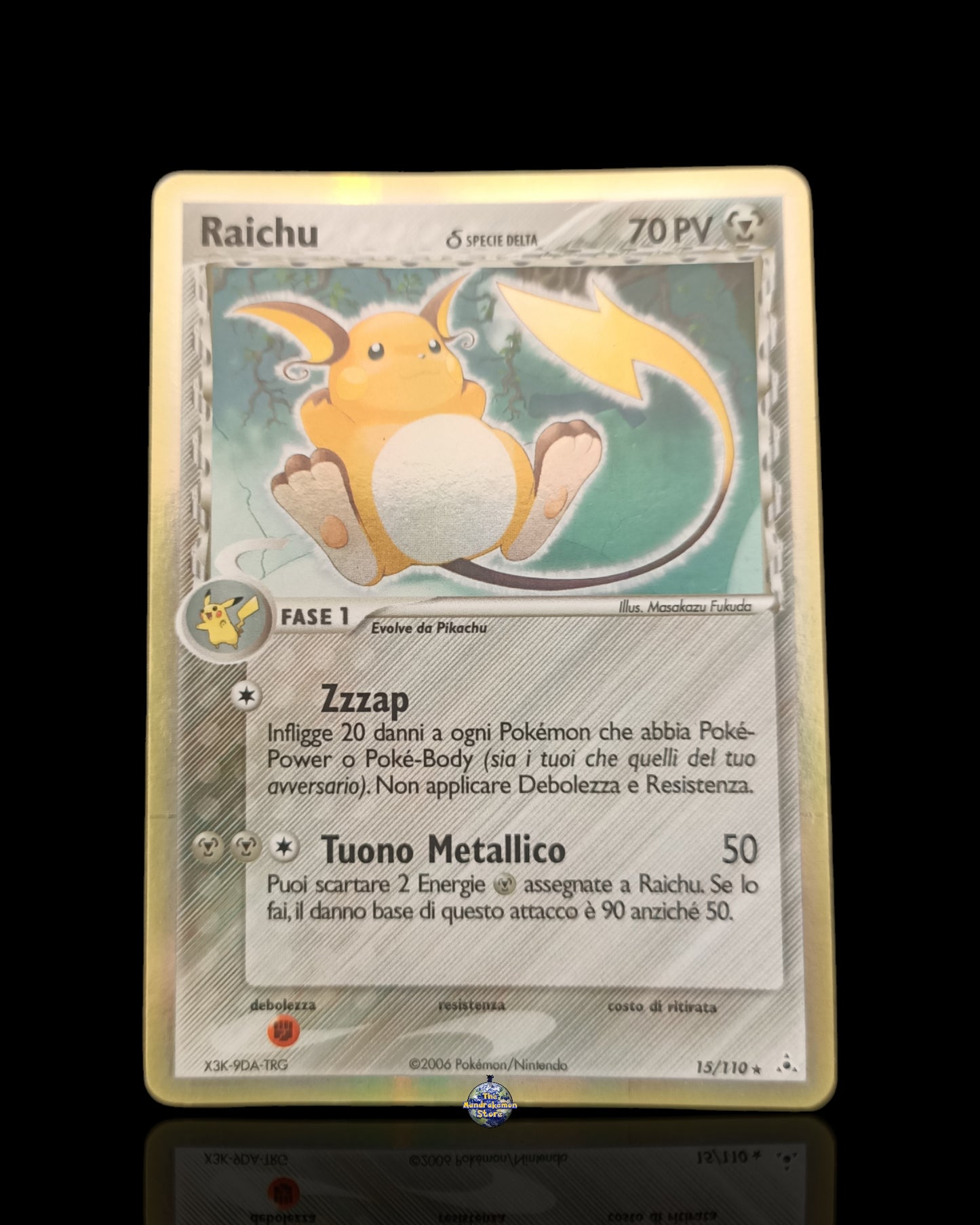 Raichu Holo Delta Species