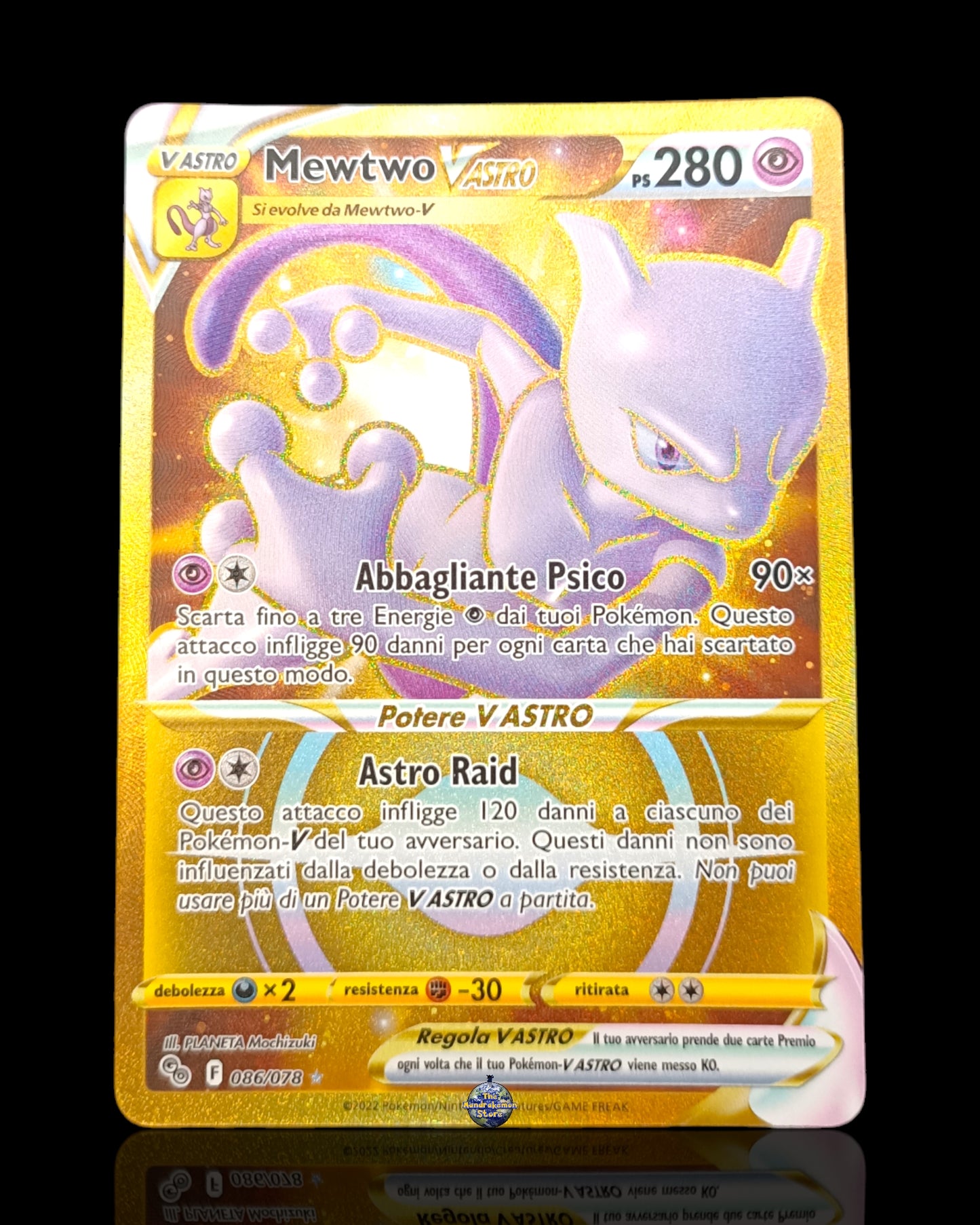 Mewtwo Vastro Gold