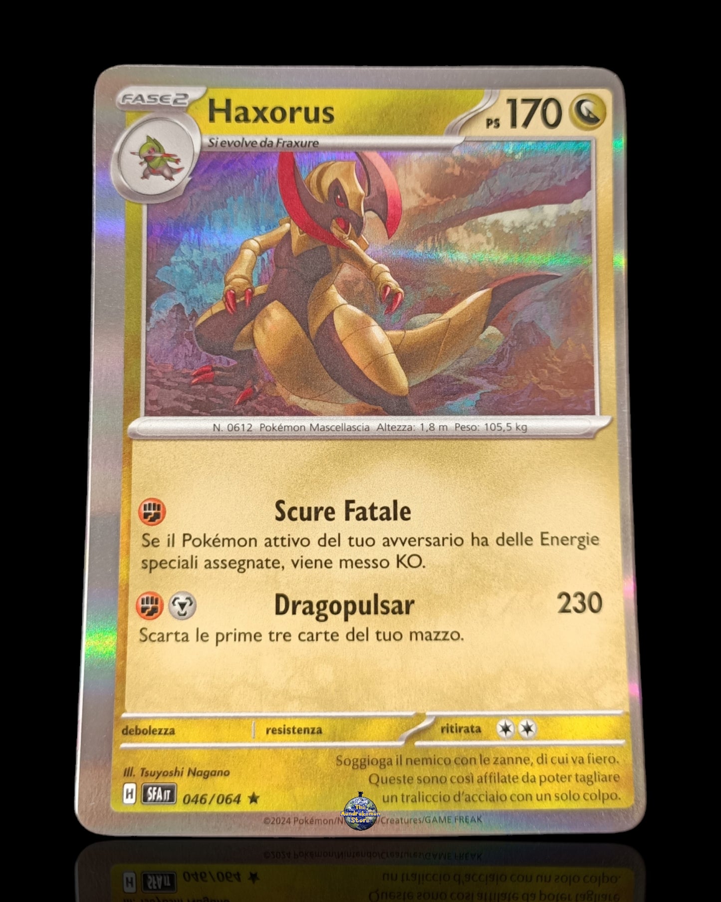 Haxorus Holo Offcenter