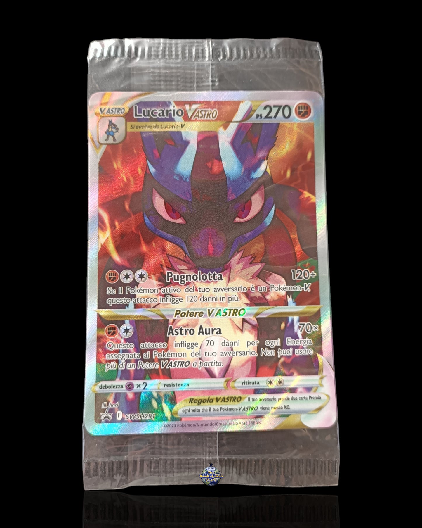 Lucario Vastro Promo Sealed