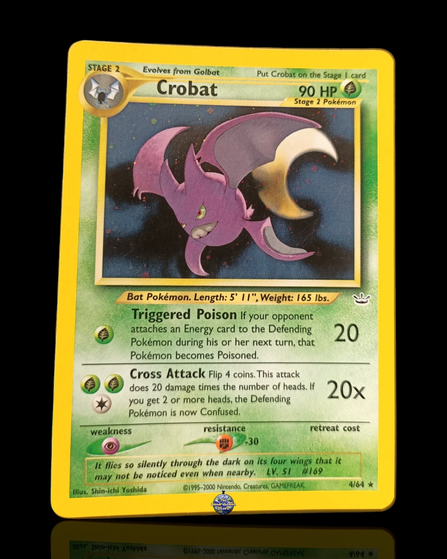 Crobat Holo Neo Revelation