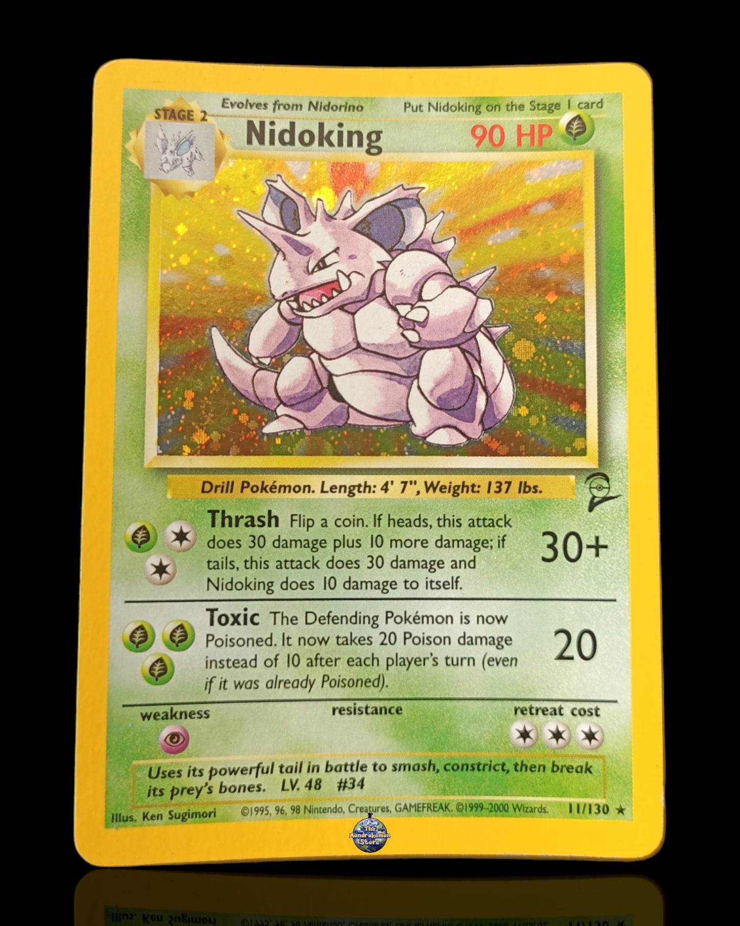 Nidoking Holo Set Base 2