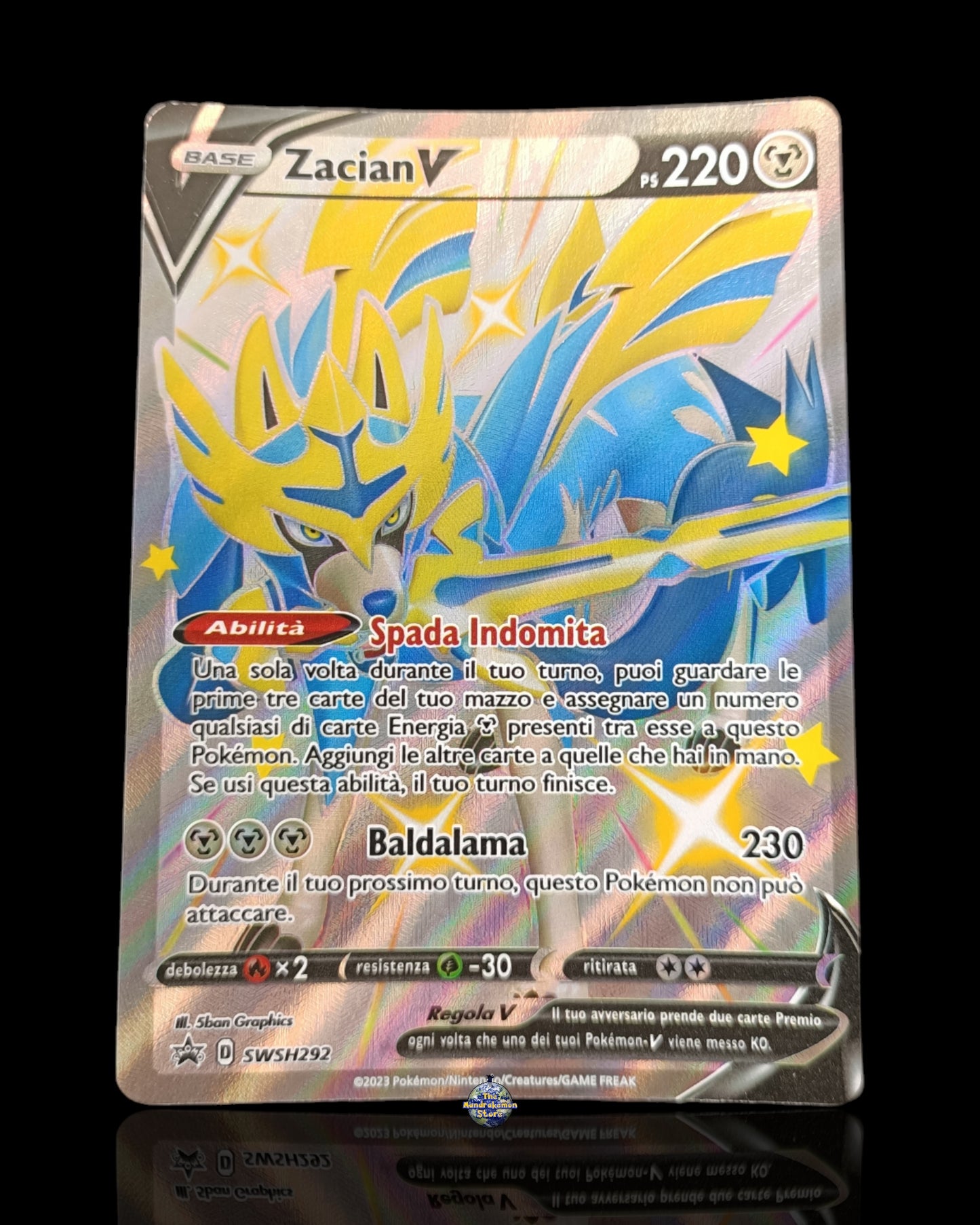 Zacian V Ultrashiny Promo