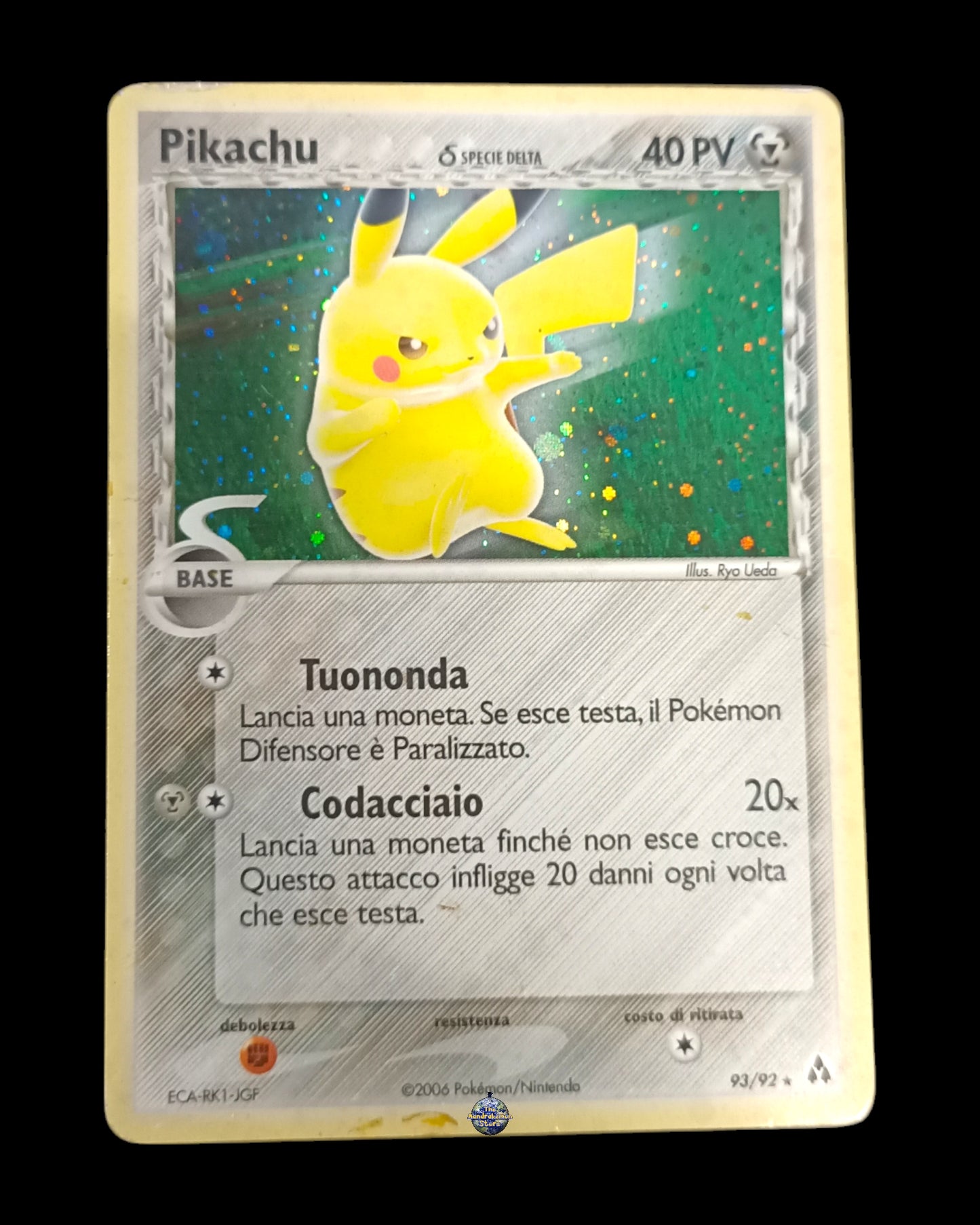 Pikachu Holo Delta Species