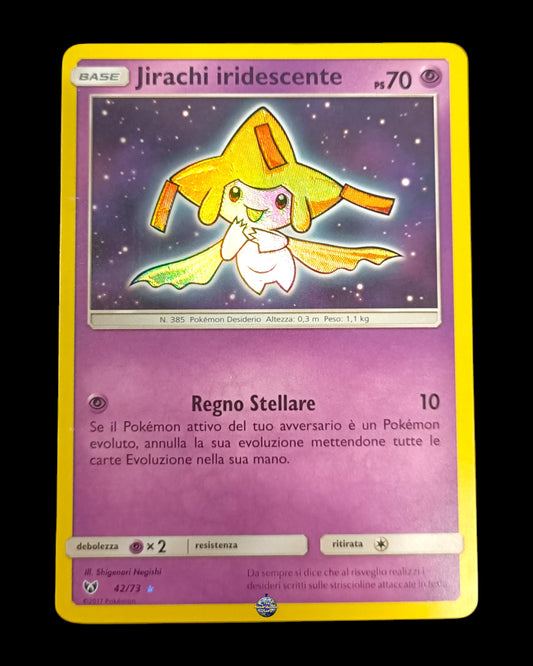Jirachi Iridescente Holo