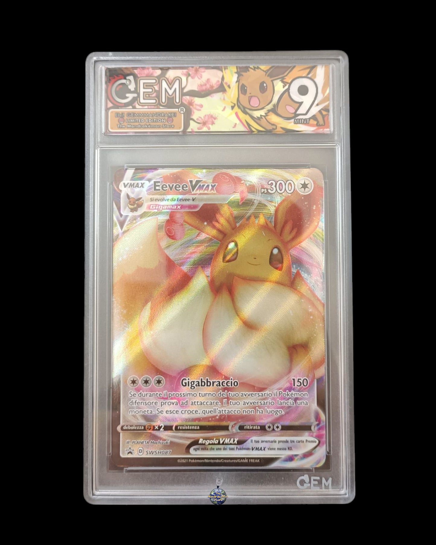 Eevee Vmax Promo GEM 9