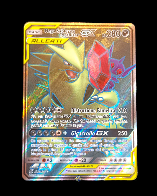 Mega Sableye e Tyranitar Gx Full Art