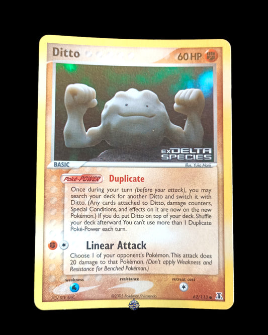 Ditto Holo Stamped Ex Delta Species