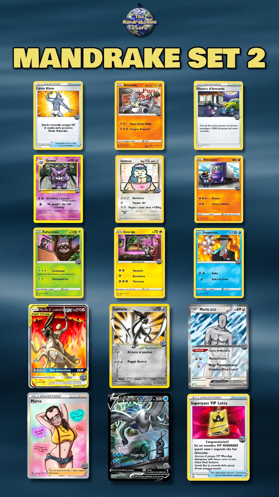 Mandrakémon Mystery Pack