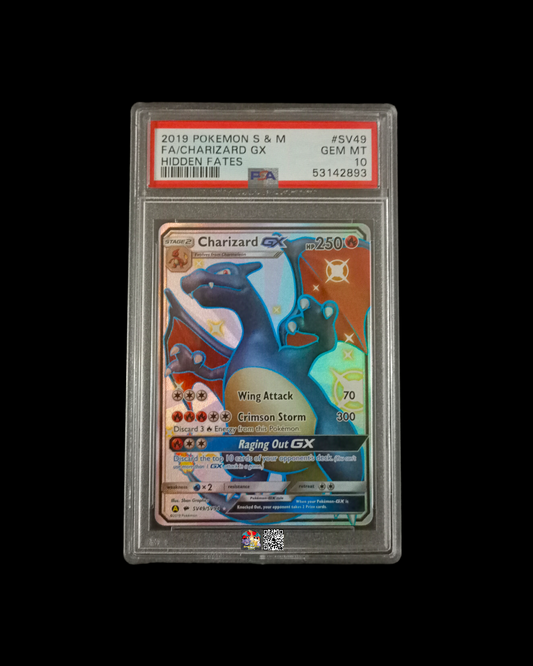 Charizard GX Destino Sfuggente PSA 10 (Inglese)