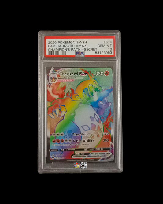 Charizard Vmax Full Art Futuri Campioni PSA 10 (Inglese)