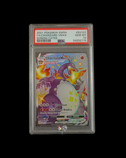 Charizard Vmax Full Art Destino Splendente PSA 10 (Inglese)