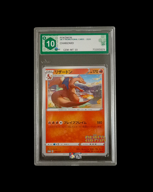 Charizard Grand Prix Promo GRAAD 10 (Giapponese)