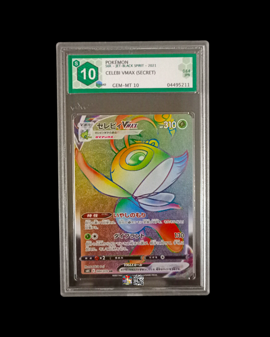 Celebi Vmax Full Art S6K Fuoriserie GRAAD 10 (Giapponese)