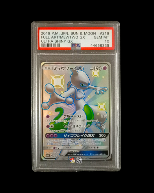 Mewtwo Ultra Shiny GX SM8B PSA 10 (Giapponese)