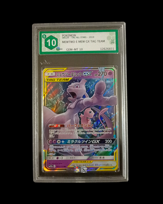 Mewtwo e Mew Gx Tag Team GRAAD 10