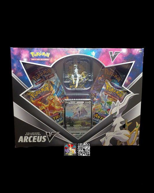 Pokemon - Collezione Con Statuina Arceus V (Box)