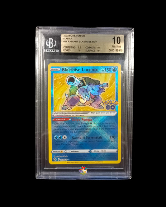 Blastoise Lucente BGS 10 (Pristine)