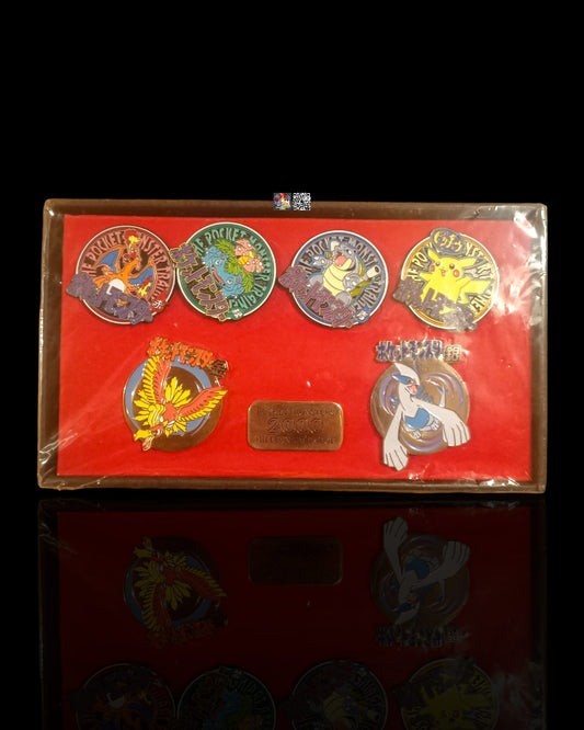 Pokemon Millennium badge (6 set) 2000